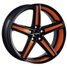 Velgen Oxigin 18 Concave orange foliert 8.5x18 inch 5x108 ET42