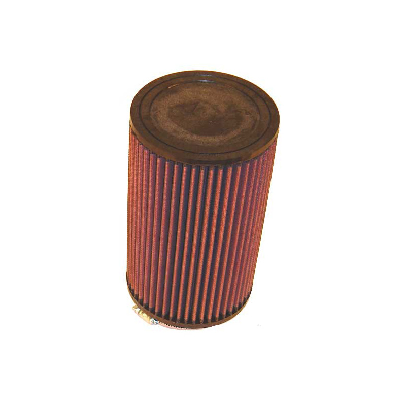 K&N Filtre à Air Universel Cylindrique 89mm raccordement, 127mm diamètre, 216mm hauteur (RU-1785)