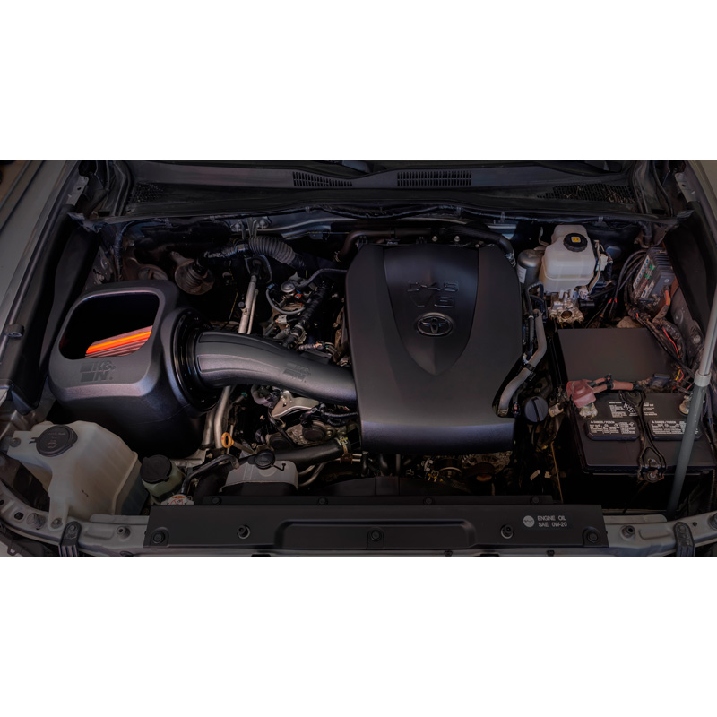 K&N NextGen d'admission d'air froid  sur mesure pour Toyota Tacoma 3.5L V6 2016-2023 (50-9039)