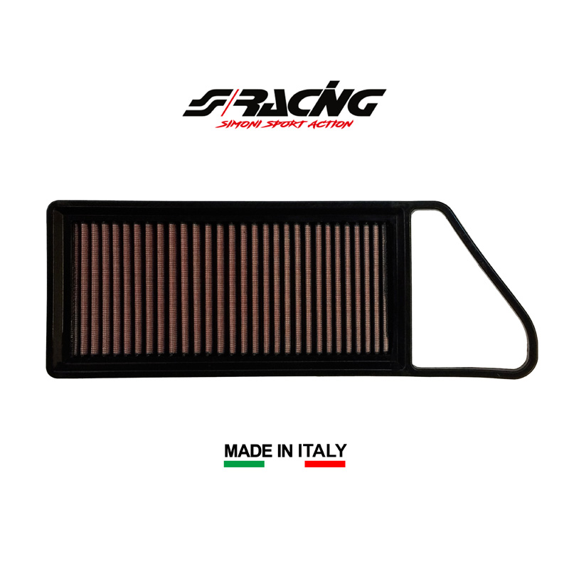 Simoni Racing Filtre à air de Remplacement sur mesure pour Citroën C1, C2, C3, Nemo, Xsara / Ford Fiesta, Fusion / Mazda 2 / Peugeot 1007, 107, 206, 207, Bipper / Toyota Aygo 1.4 Diesel