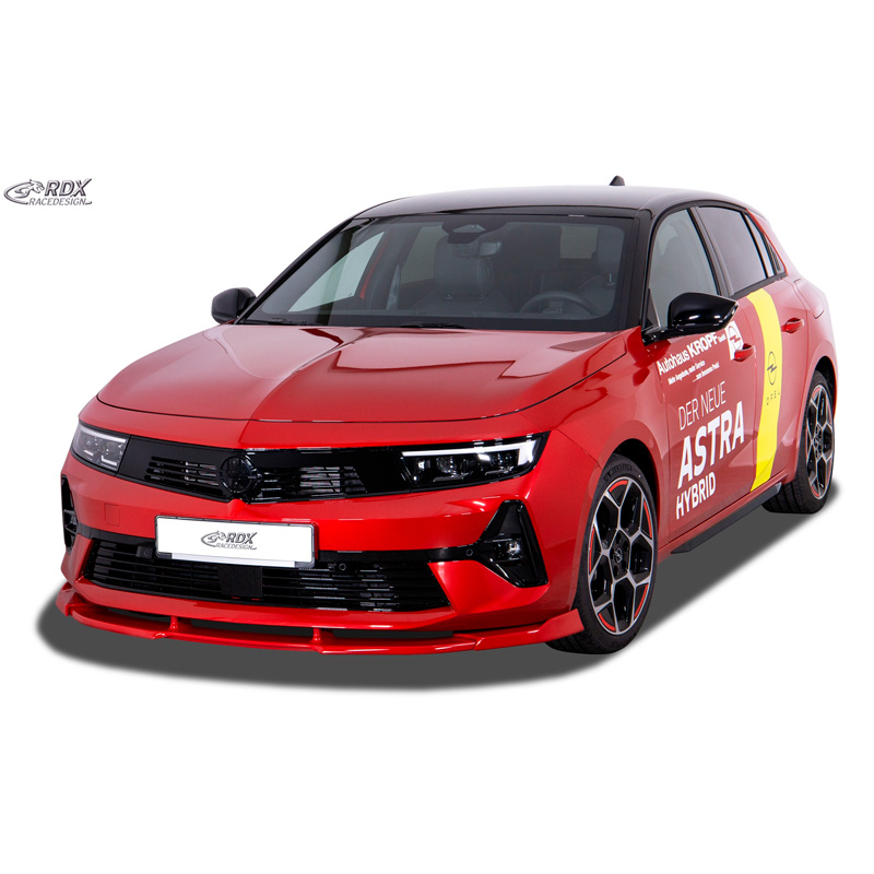 Jupes latérales 'Slim' sur mesure pour Opel Astra L Hatchback 2021- (ABS noir luisant)