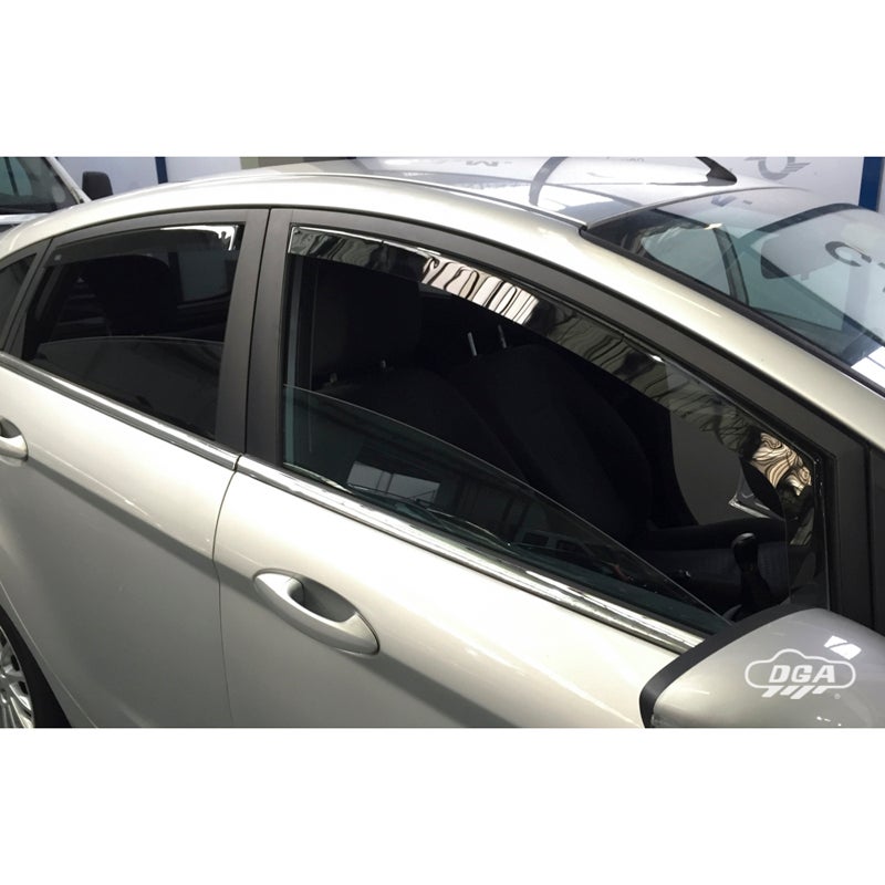 DGA Jeu de Déflecteurs d'Air sur mesure pour Ford Fiësta 5-portes 2008-2017 (4-pièces)