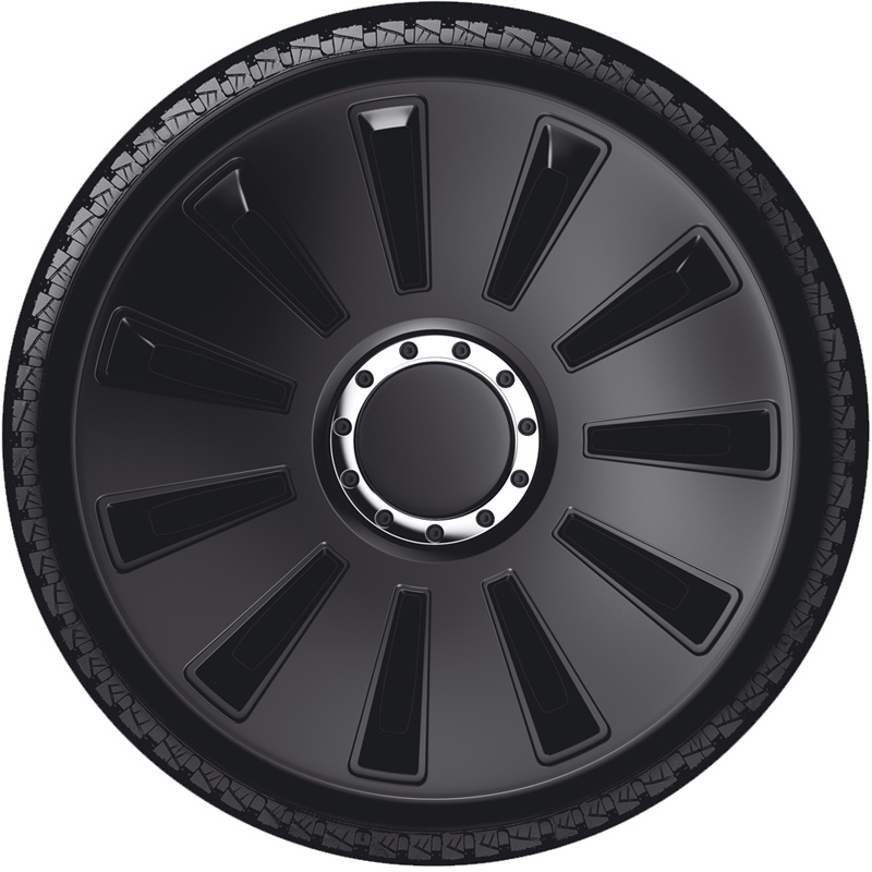 Jeu d'enjoliveurs Silverstone Pro 15-inch noir