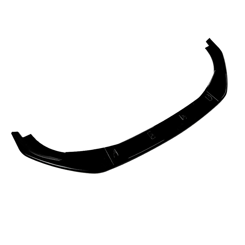 Spoiler avant sur mesure pour Volkswagen Golf VI GTi 2008-2012 (ABS Noir luisant)