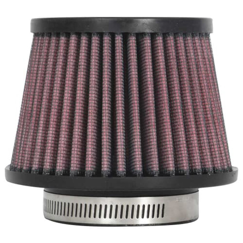 K&N Filtre à Air Universel Conique 64mm raccordement, 114mm de base, 89mm en haut, 81mm hauteur - (RU-8100)
