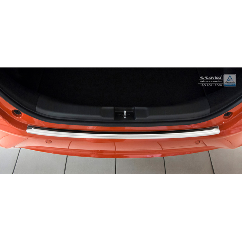 Protection de seuil arrière inox sur mesure pour Honda Jazz 2015-2020
