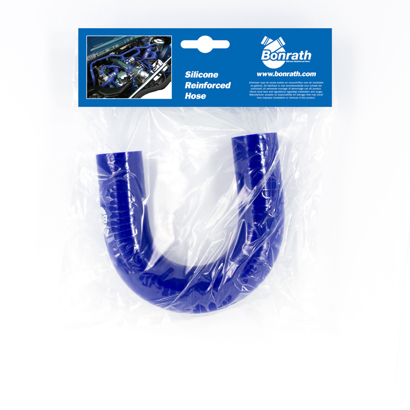 Bonrath Durite Silicone coudée 180 degré - Longueur: 50mm - Ø16mm