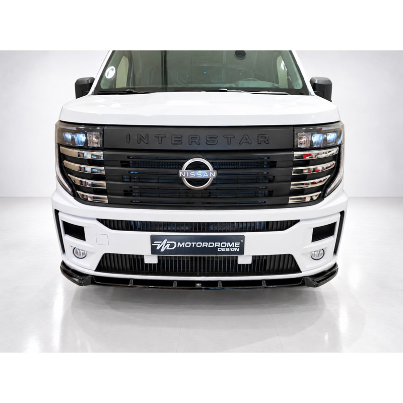 Motordrome Spoiler Avant sur mesure pour Nissan Interstar & Renault Master IV 2024- (ABS)