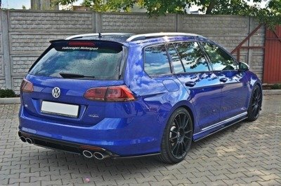Zijdiffusers VW Golf 7 R Estate Glans Zwart