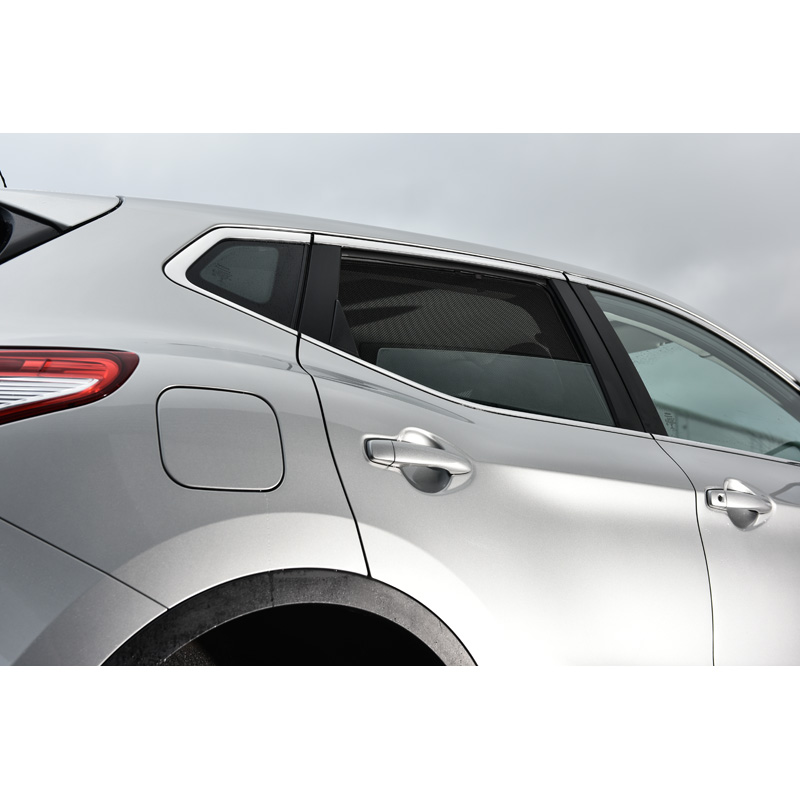 Set de Car Shades sur mesure pour Nissan Qashqai 5 portes 2014-2017 (6-pièces)