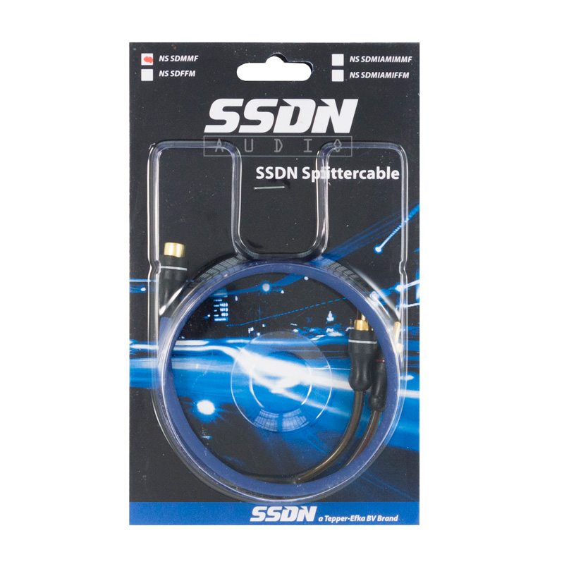 SSDN 0,5-mètres câble diviser Male/Male/Female - sous blister
