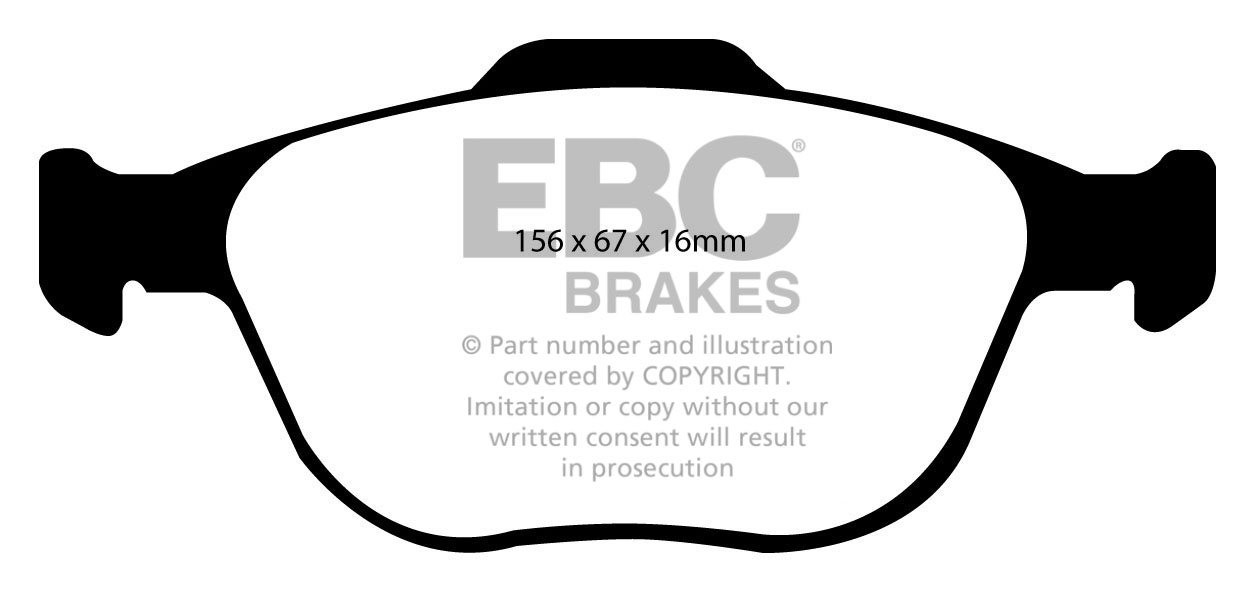 EBC Brakes FORD BEDRIJFSWAGEN Transit Connect 1.8 2002-.. Remblo