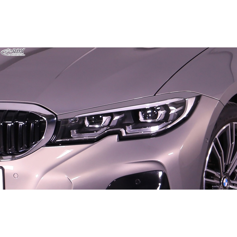 Spoilers de phares sur mesure pour BMW Série 3 G20/G21 Sedan/Touring 2019- (ABS)