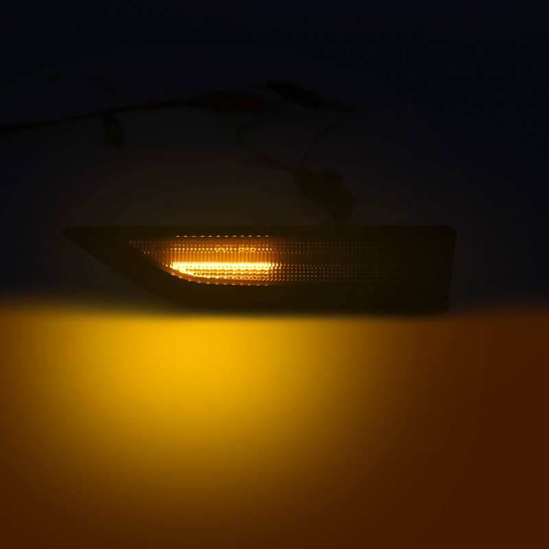 Set de Clignotants Latéraux LED sur mesure pour Volkswagen Caddy IV 2015-2020 - Fumée - incl. Feux Dynamiques