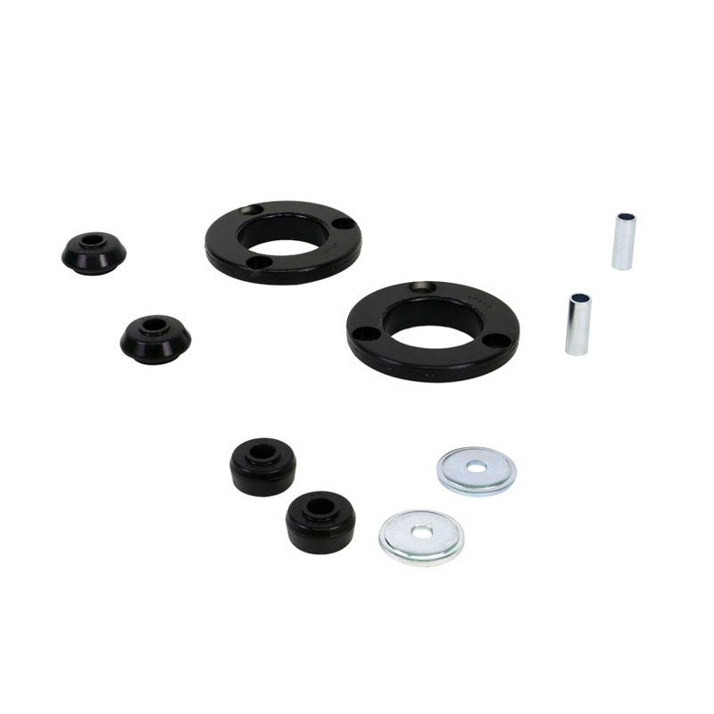 Whiteline Fixation de jambe de suspension - Bushing sur mesure pour Nissan Navara Platform/Chassis D23/NP 300 Navara D23/D40/Pathfinder III R51/Xterra N50/Equator Pickup 2005-