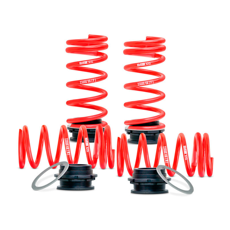 H&R Système de ressort réglable en hauteur sur mesure pour Audi A3 8V HB/SB & Seat Leon 5F HB/SC & VW Golf VII HB 2012- 2WD Charge essieu AV jusqu'a 1010kg