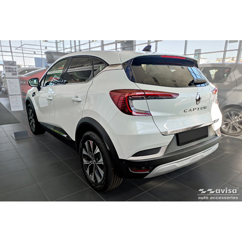 Moulure de hayon en Inox Chrome sur mesure pour Renault Captur II 2019- & Mitsubishi ASX II 2023-