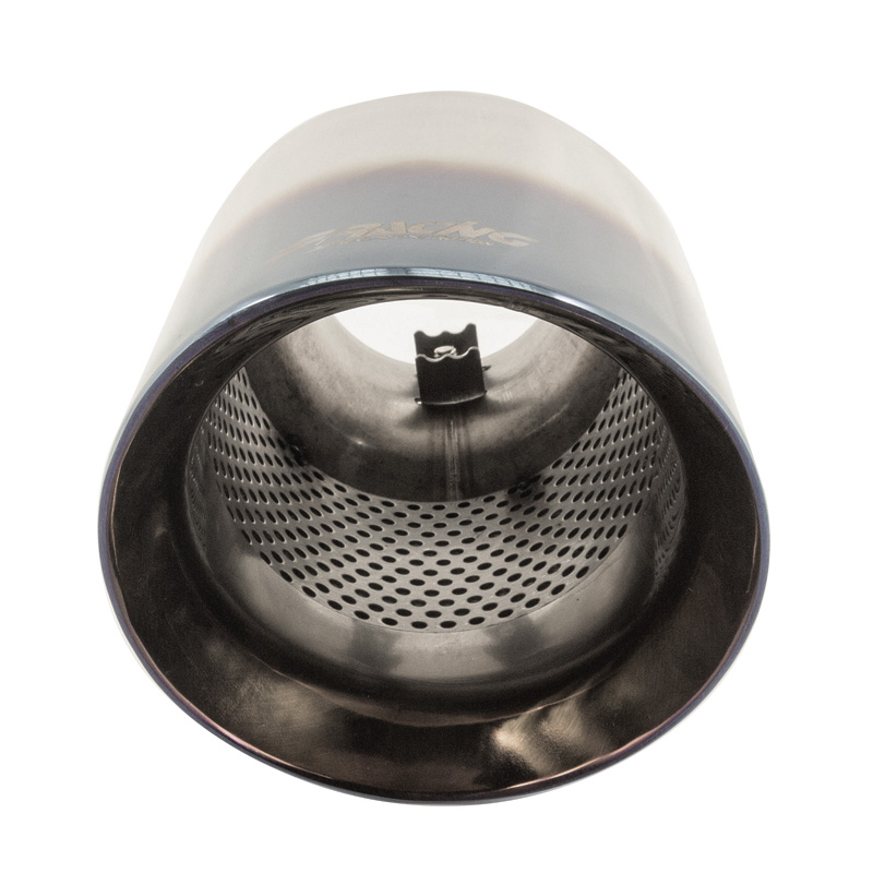 Simoni Racing Embout d'Échappement Rond/Oblique Ti-Tip - Ø114xL210mm - Montage ->60mm