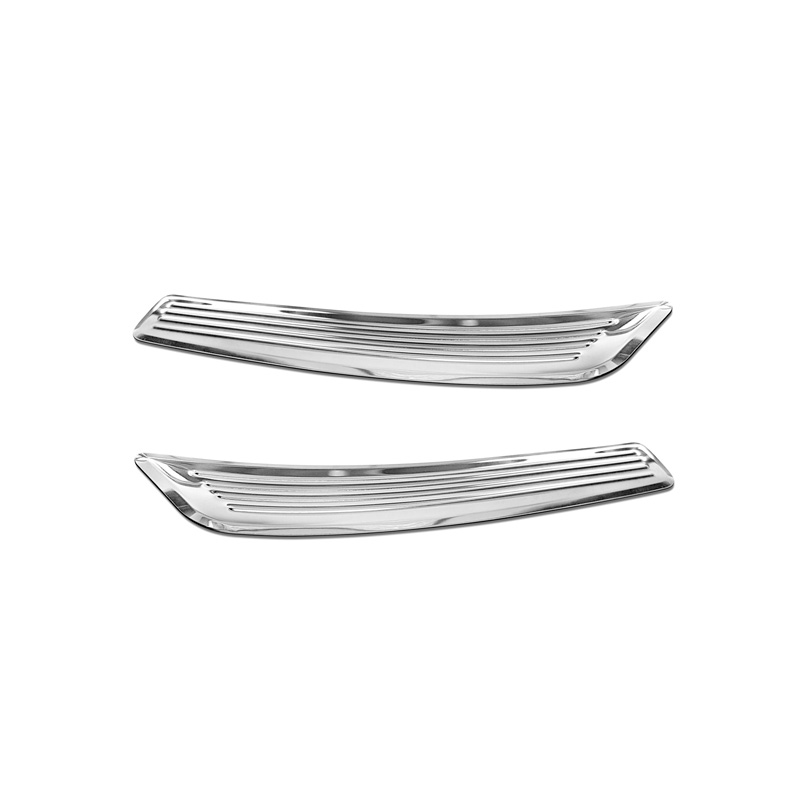 Seuils de portes inoxydable sur mesure pour Mercedes CLS II Shooting Brake (X118) 2019- 2-pièces (portes arrières)