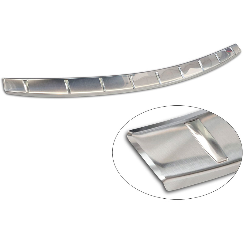 Avisa Protection de Seuil de Coffre Acier Inox sur mesure pour Volvo EX90 2022- - Argent