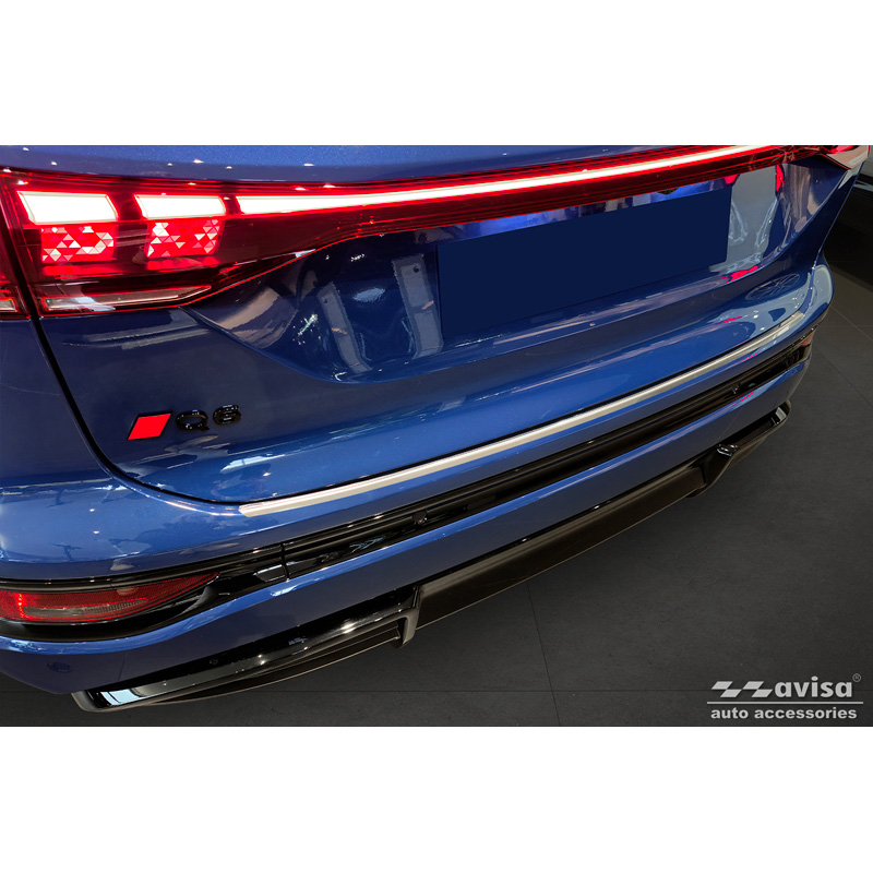 Avisa Protection de seuil arrière inox Audi Q6 e-tron (GFB) 2024- 'Shadow Premium'