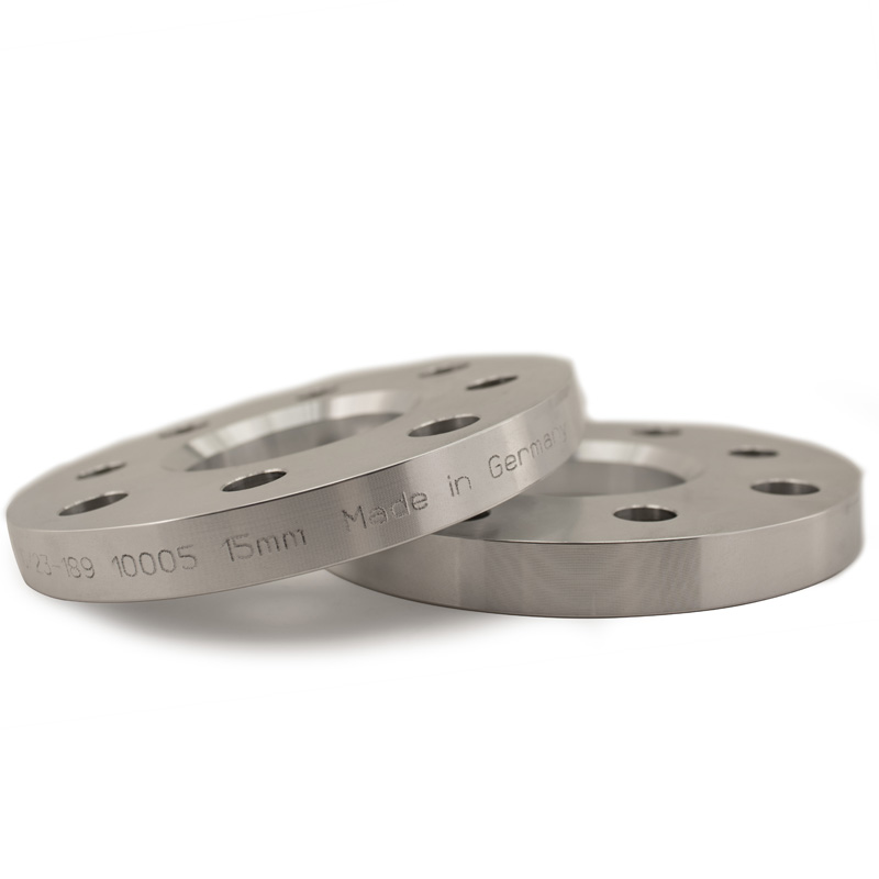 Set des espaceurs de roues Aluminium 15mm 100/4+108/4 trou patron 57,1 (30mm par essieu)
