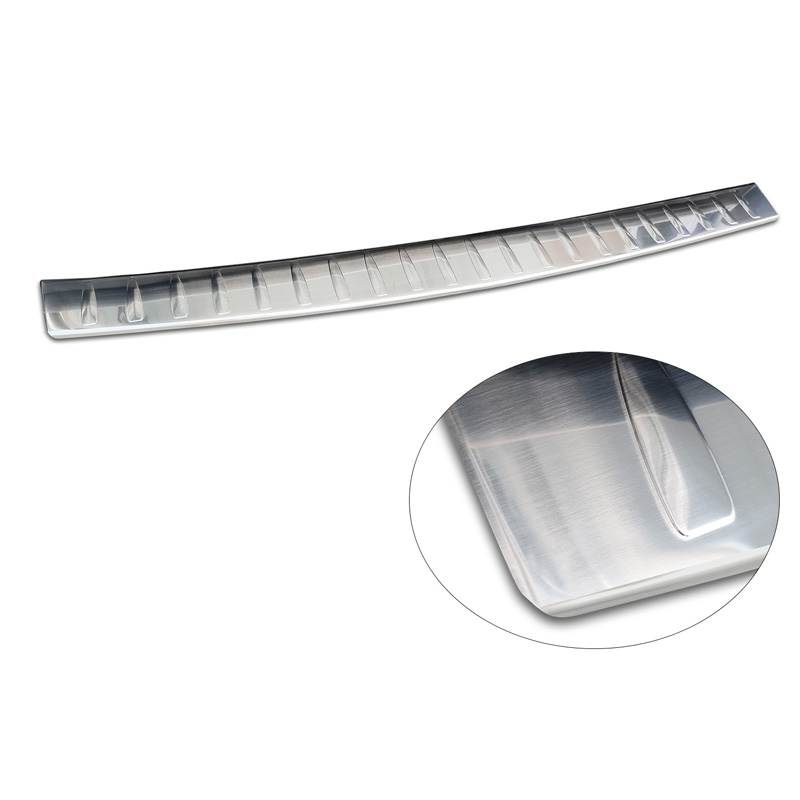 Protection de seuil arrière inox sur mesure pour Opel Movano / Renault Master III 2010-2018 & 2018-2021 'Ribs'