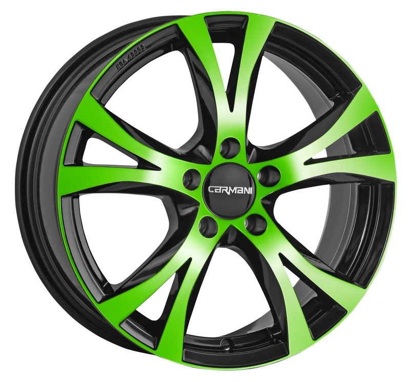Velgen Carmani 9 Compete Green 6.5x16 5x108 ET45