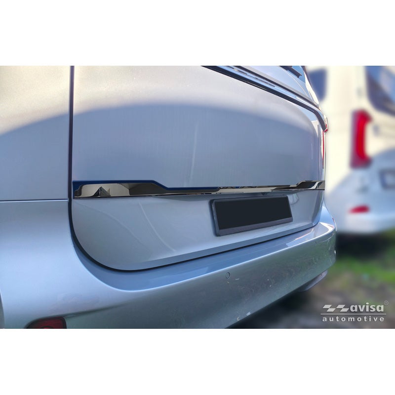 Avisa Moulure de hayon en Inox Noir Chrome sur mesure pour Volkswagen ID.Buzz 2022- (avec hayon)