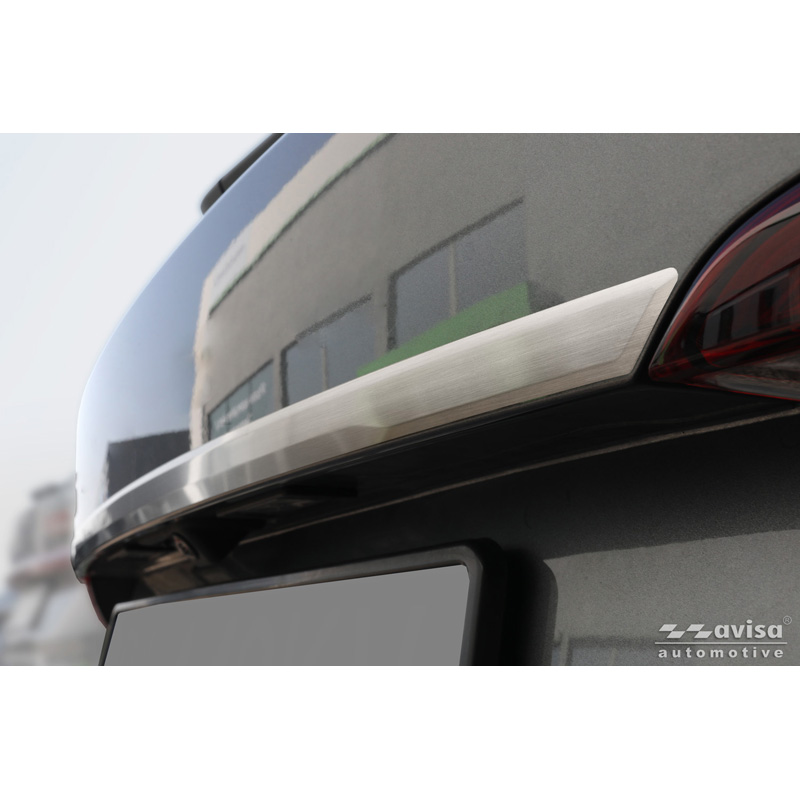 Avisa Revêtement d'habillage du hayon du coffre inox brossé sur mesure pour Skoda Octavia IV Combi (NX5) 2019-2024 & Facelift 2024-