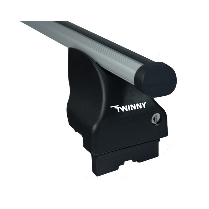 Jeu de barres de toit Twinny Load Aluminium A11sur mesure pour Citroën C5 -2008/Peugeot 307