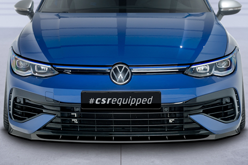 Voorspoiler Volkswagen Golf 8 R CSR Glans Zwart