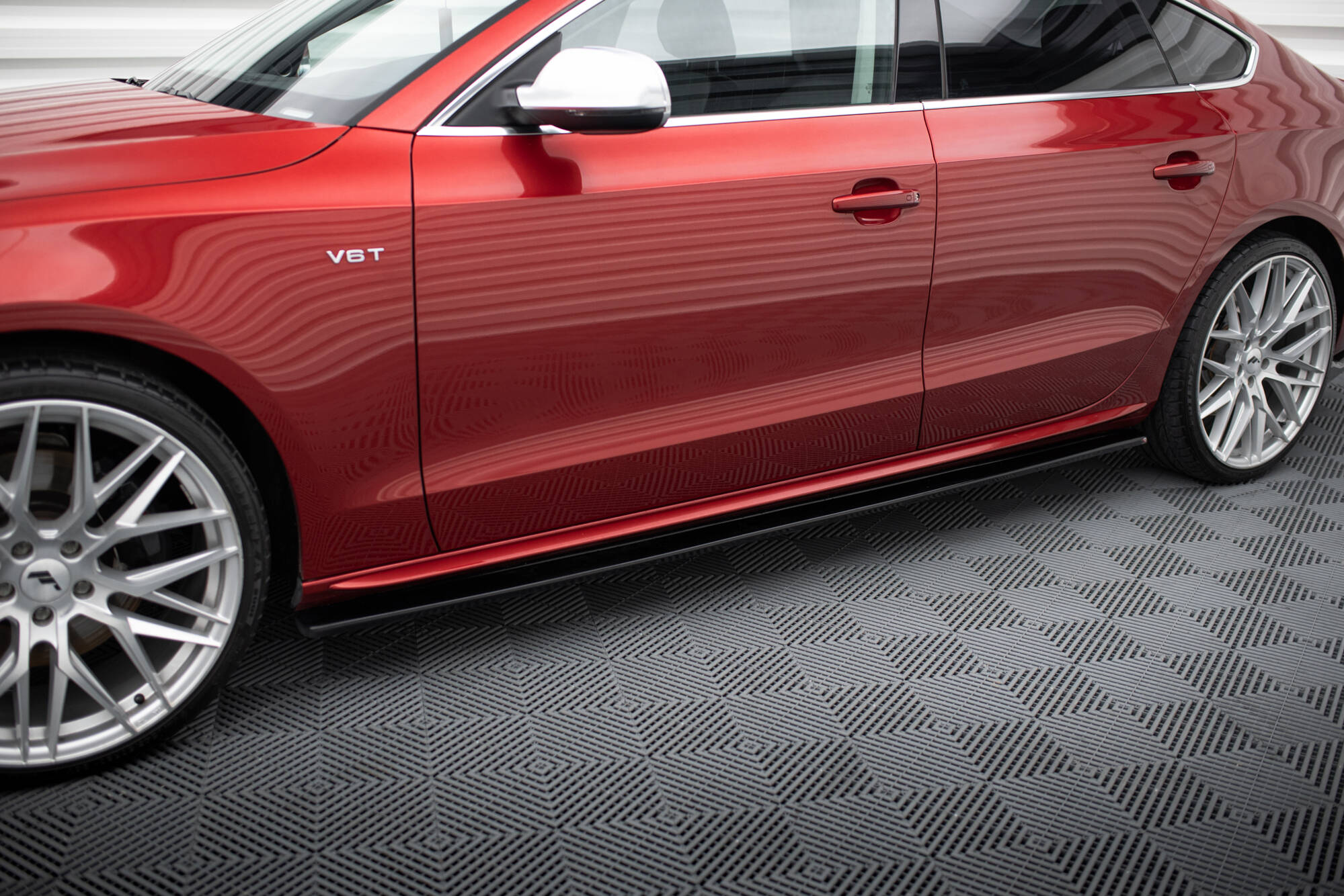Bodykit passend voor Audi S5 Sportback 8T Maxton Glanzend zwart