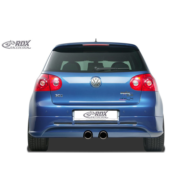 Jupe arrière sur mesure pour Volkswagen Golf V GTI/R Hatchback 3/5-portes 2003-2008 (R32 échappement) excl. Variant/Plus (ABS)