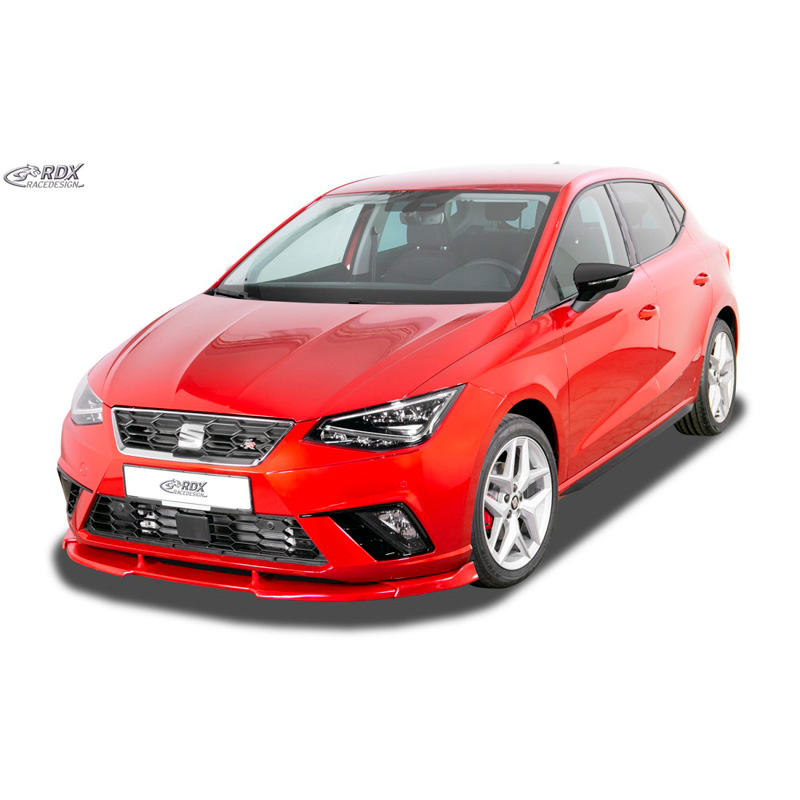 Jupes latérales 'Slim' sur mesure pour Seat Ibiza 6F 2017- incl. FR (ABS noir luisant)