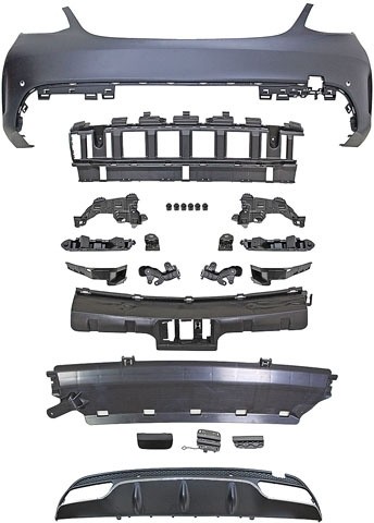 SPORTAchterbumper W208