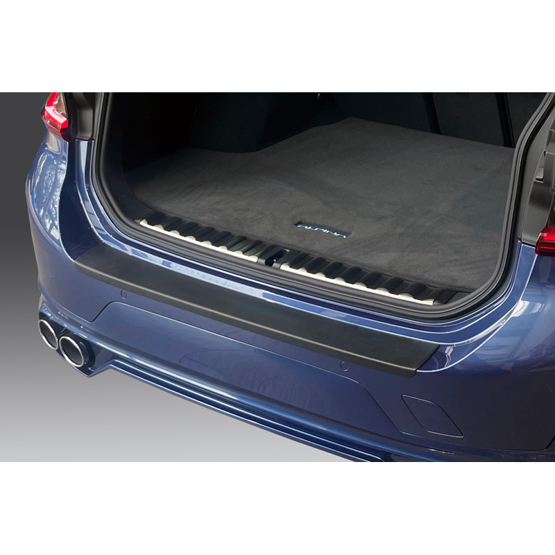 Protection de seuil arrière (ABS) sur mesure pour BMW Série-3 G21 Touring 'M' Sport Facelift 2023- Noir