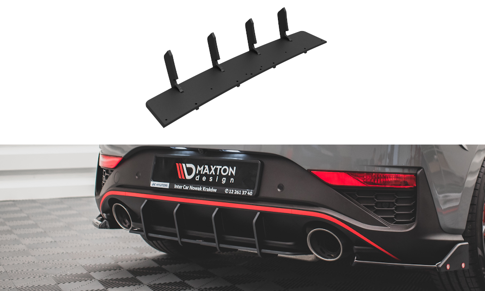 Achter Diffuser Hyundai I30 N Hatchback Mk3 Facelift