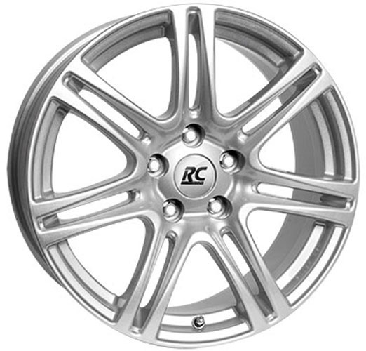 RC Design RC28 7x16 5x112 ET52 zilver Velgen
