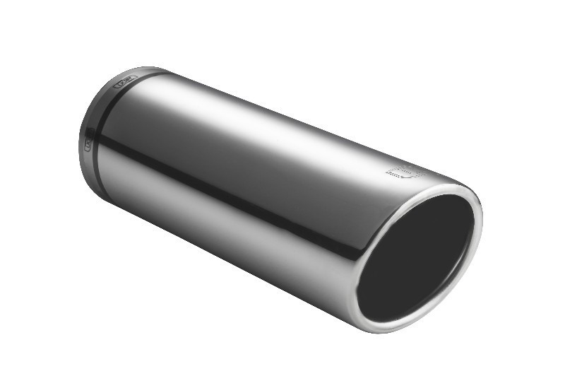 Uitlaatsierstuk enkel rond 200mm RVS ultersport