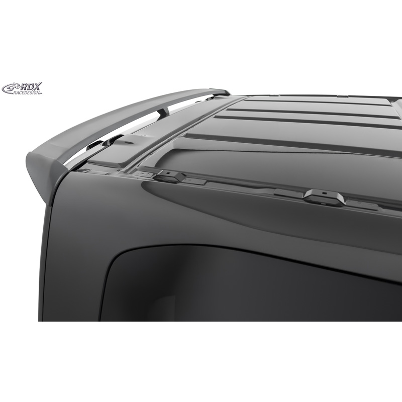 RDX Racedesign Becquet de toit sur mesure pour Citroën Jumpy/Dispatch/Spacetourer & Peugeot Expert III/Traveller & Toyota Proace 2016- & Opel Vivaro C/Zafira Life 2019- & Fiat Scudo/Ulysse 2022- (avec hayon arrière) (PU)