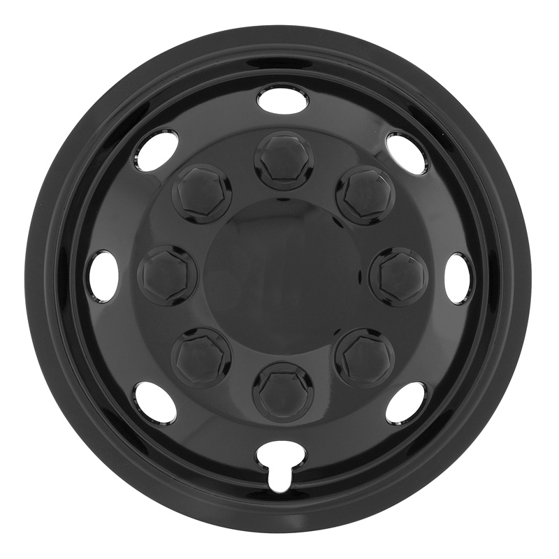 Jeu d'enjoliveurs Utah 15-inch noir-brilliant (sphère)