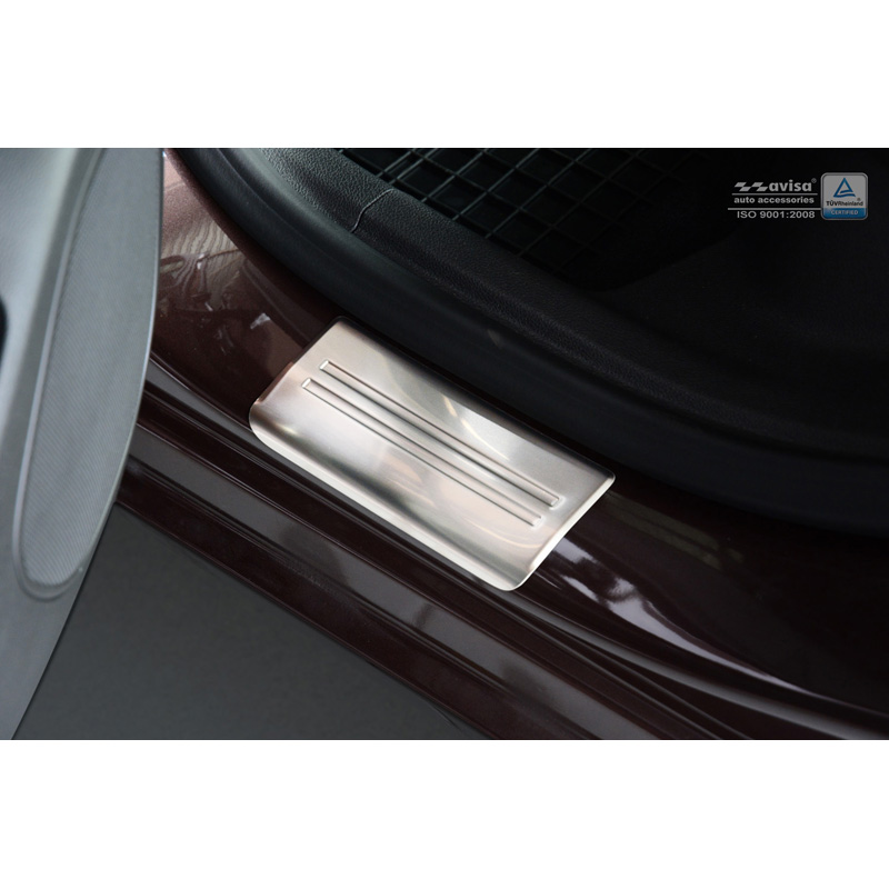 Seuils de portes inoxydable sur mesure pour Opel Astra K Sportstourer 2015-2022 - 'Special Edition' - 4-pièces