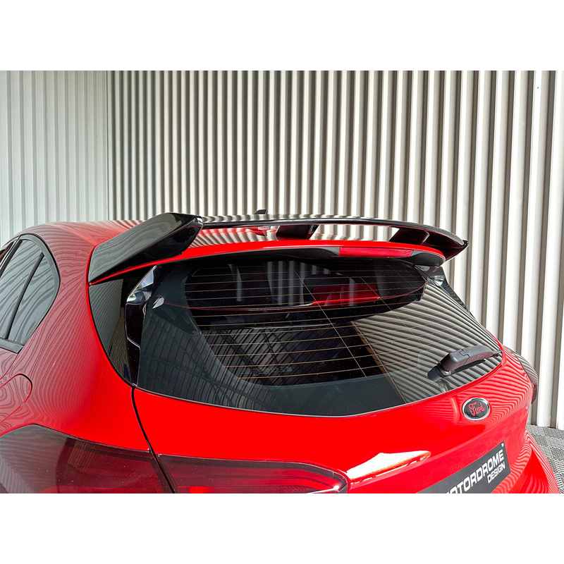 Motordrome Becquet de toit sur mesure pour Ford Focus IV HB 2018-2021 & Facelift 2021- incl. ST-Line (PU)