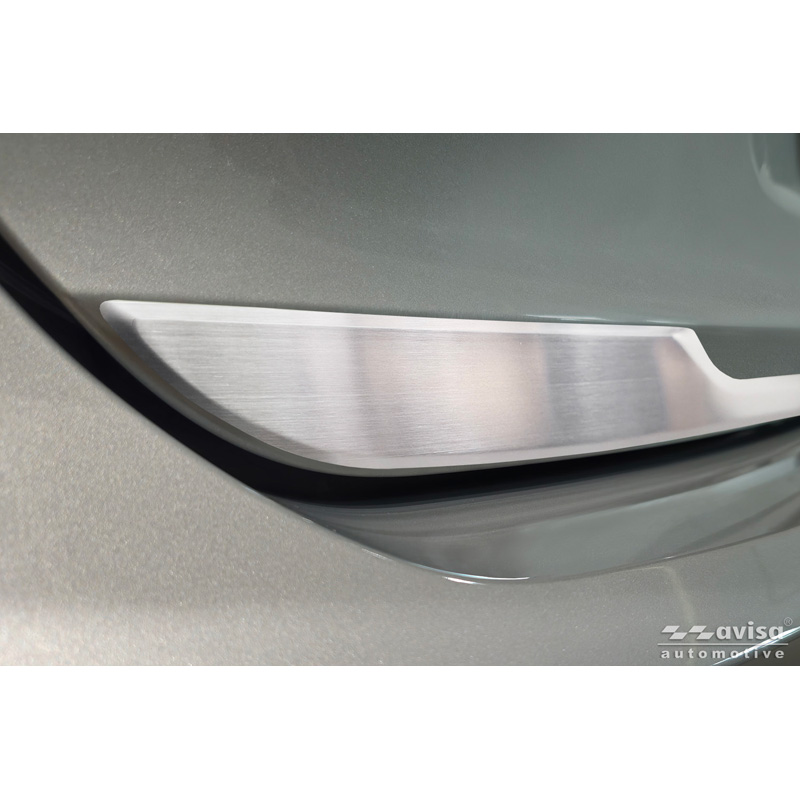 Avisa Revêtement d'habillage du hayon du coffre inox brossé sur mesure pour Volvo V90 II 2016-