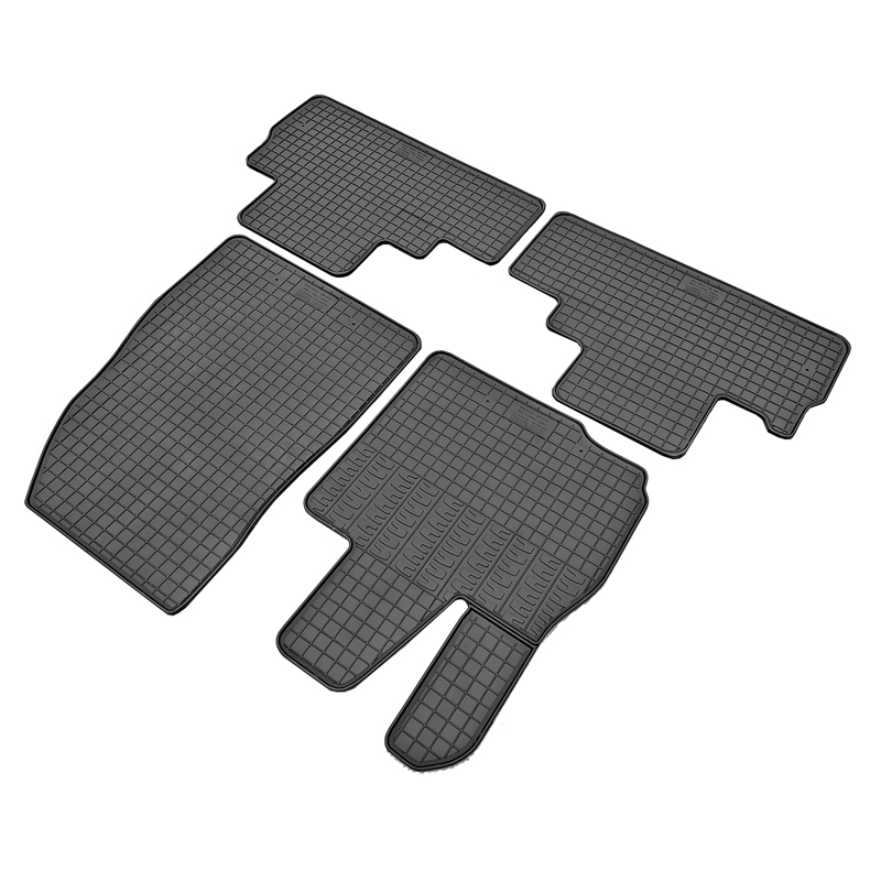 CIKCAR Set tapis de caoutchouc sur mesure pour Chery Tiggo 9 PHEV 2025- (4-pièces + points de fixage)
