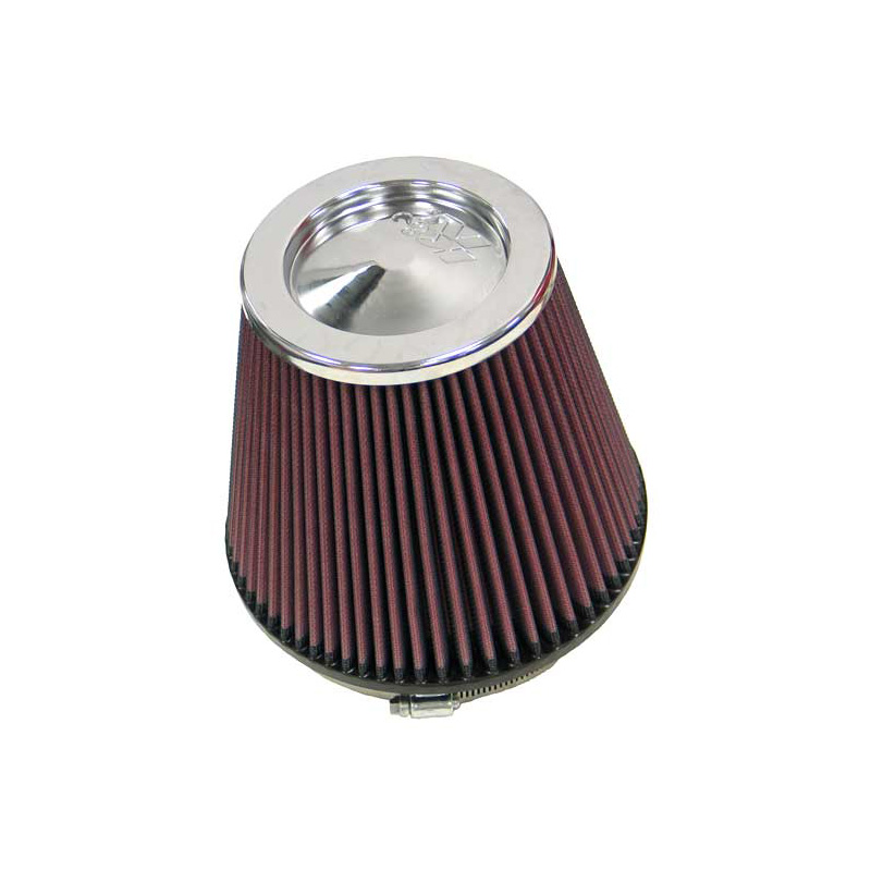K&N Filtre à Air Universel Conique 152mm raccordement, 190mm de base, 127mm en haut, 165mm hauteur (RF-1042)