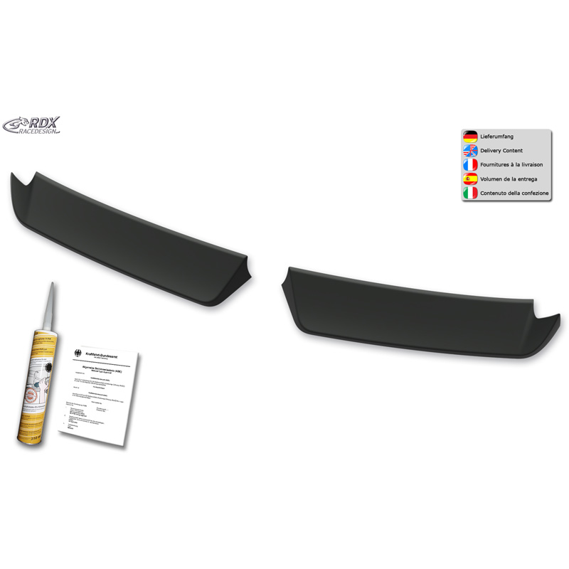 RDX Becquet de toit sur mesure pour Hyundai H-1 Travel/Cargo/Starex/Grand Starex & Hyundai H300 / i800 2007- 2018 (PUR-IHS)