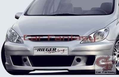 Voorbumper met geïntegreerde zonder embleem met spi Peugeot 307
