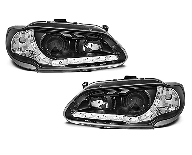 Phares Renault Megane 96-99 Yeux du Diable Dayline noire